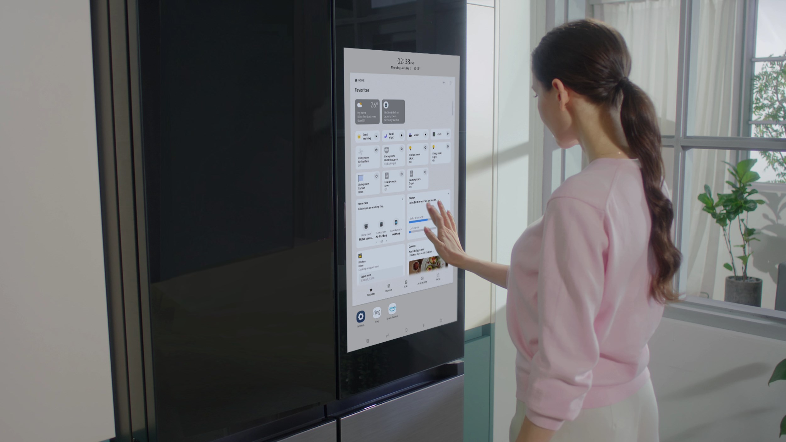  Bespoke Refrigerator Family Hub Plus