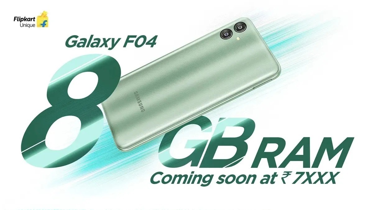 95 dolarlık Samsung Galaxy F04, 8 GB RAM ile geliyor