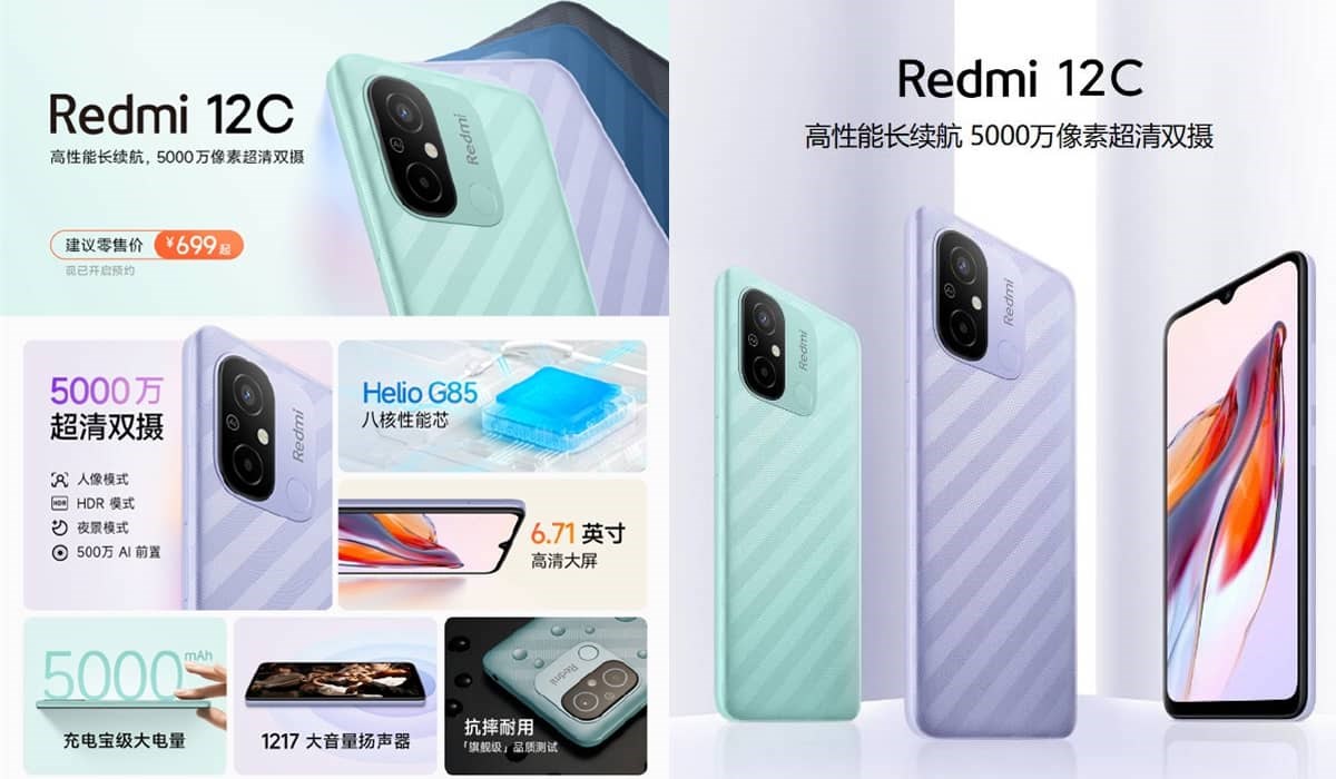 Redmi 12C tanıtıldı: İşte özellikleri ve fiyatı
