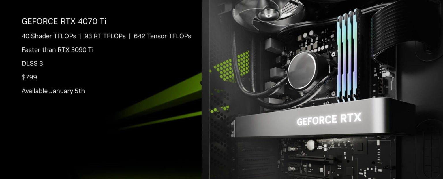 Nvidia GeForce RTX 4070 Ti tanıtıldı: İşte fiyatı ve özellikleri