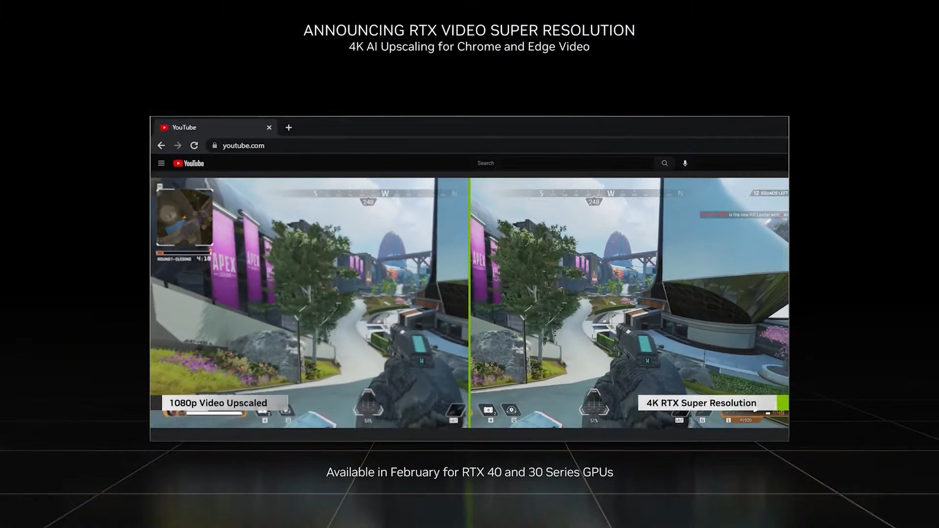 Nvidia, RTX Video Super Resolution teknolojisini tanıttı!