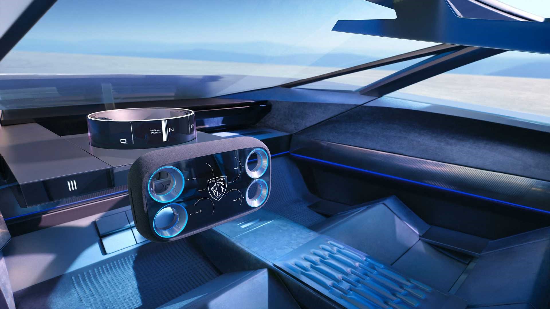Peugeot Inception konsepti, fütüristik tasarımıyla sahnede