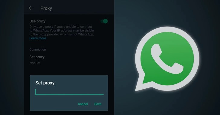 whatsapp proxy ayarı kullanımı