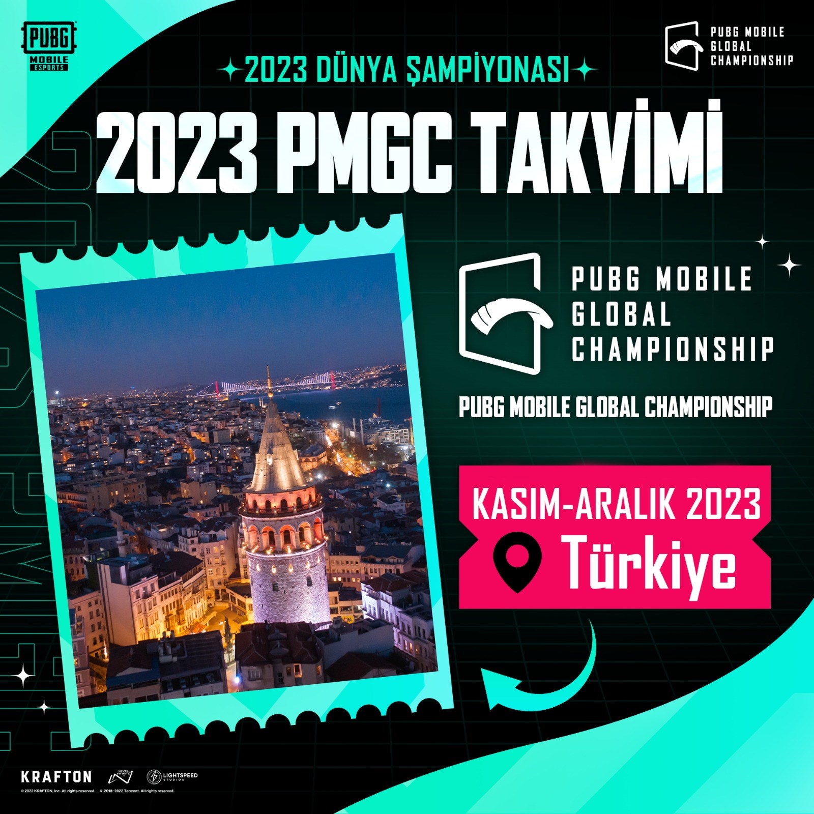 PUBG Mobile Dünya Şampiyonası 2023'te Türkiye'de