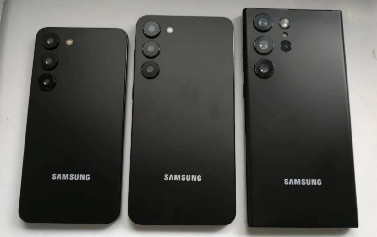 Samsung Galaxy S23, S23+ ve S23 Ultra tasarımı belli oldu