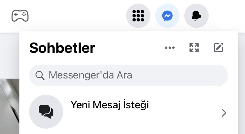 facebookta mesaj gönderme