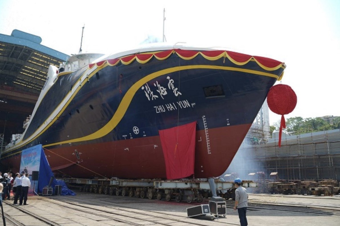 Dünyanın ilk insansız araştırma gemisi Çin'de hizmete alındı