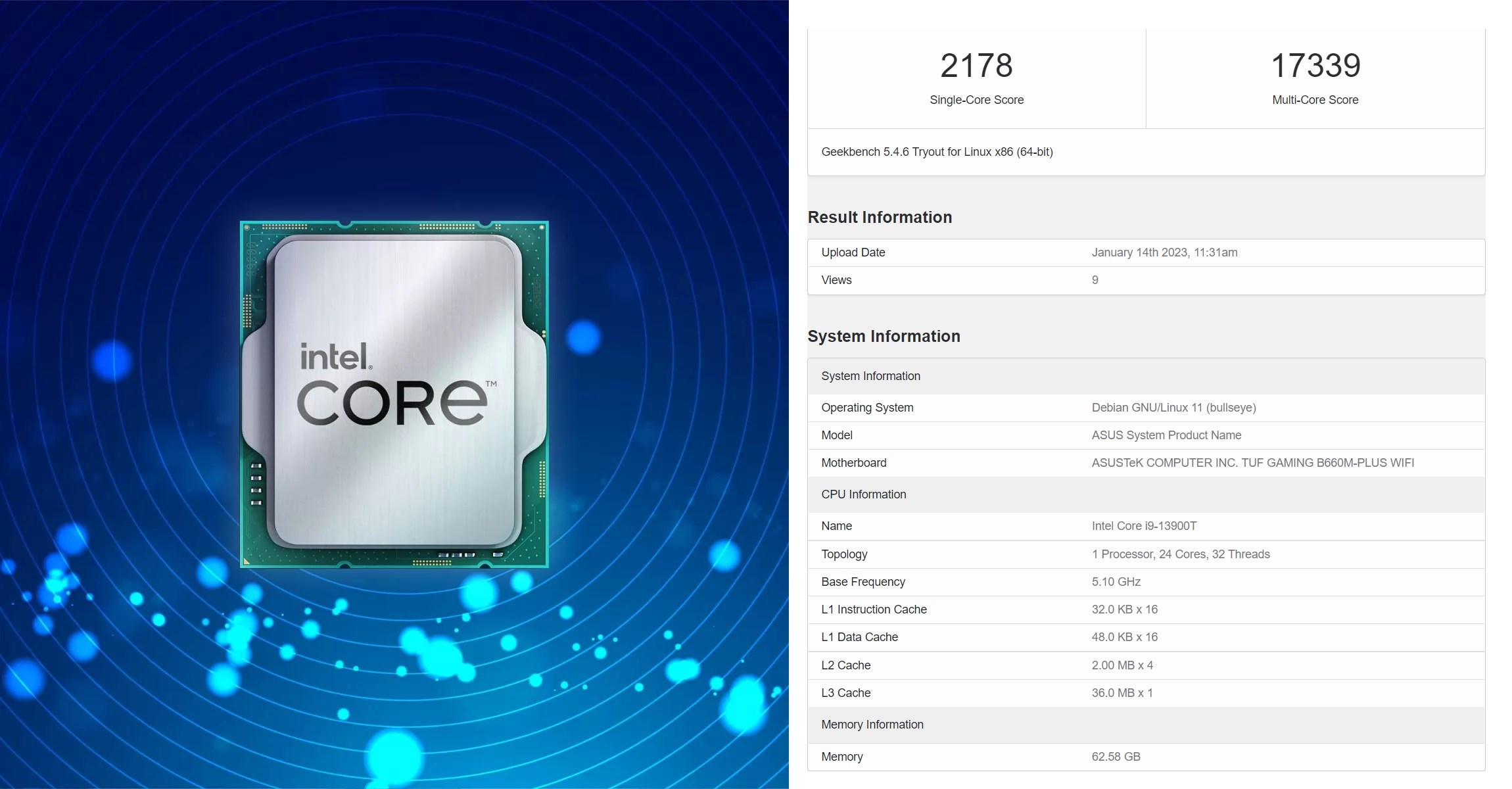 Intel Core i9-13900T test edildi: i9-12900K'ya rakip geliyor!