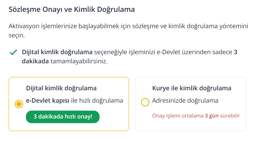 TurkNet için e-Devlet ile Dijital Kimlik Doğrulama nasıl yapılır?