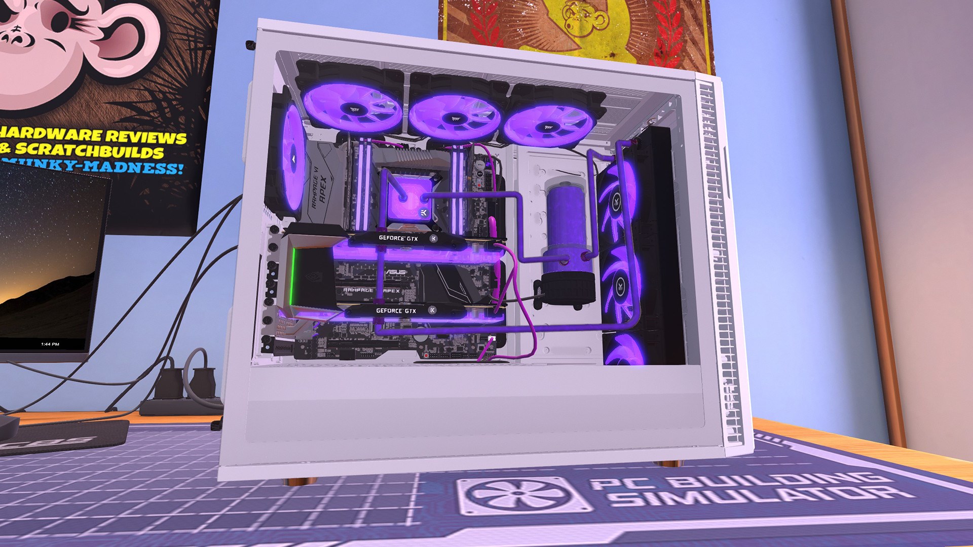 pc toplama oyunu PC Building Simulator