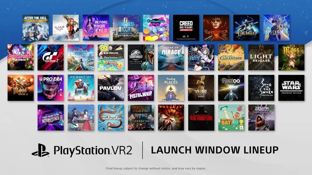 Sony, PlayStation VR2 için 13 yeni oyun duyurdu!