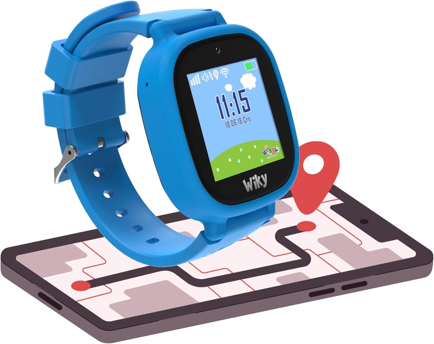 akıllı saat çocuklara öneri Wiky Watch 5E