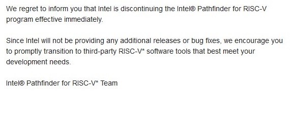 Intel’den RISC-V şoku