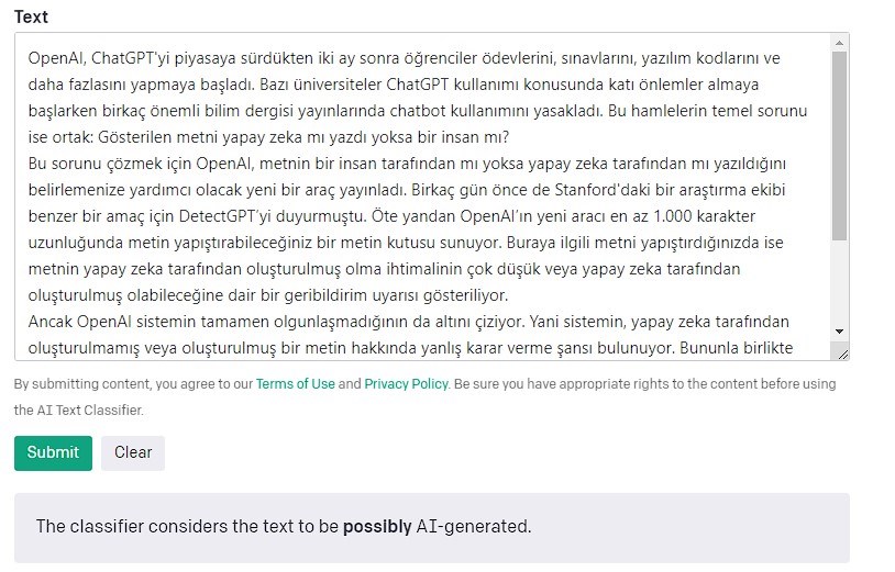 OpenAI, yeni ChatGPT tespit aracını yayınladı: İşe yarıyor mu?