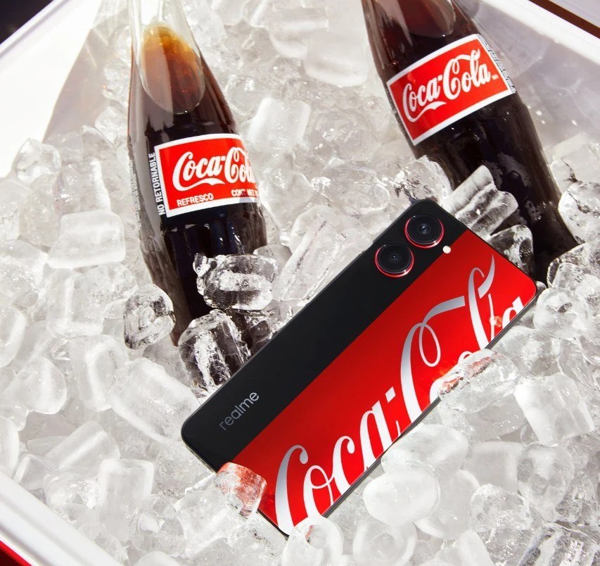 Realme'nin Coca-Cola telefonu için tarih verildi: İşte tasarımı