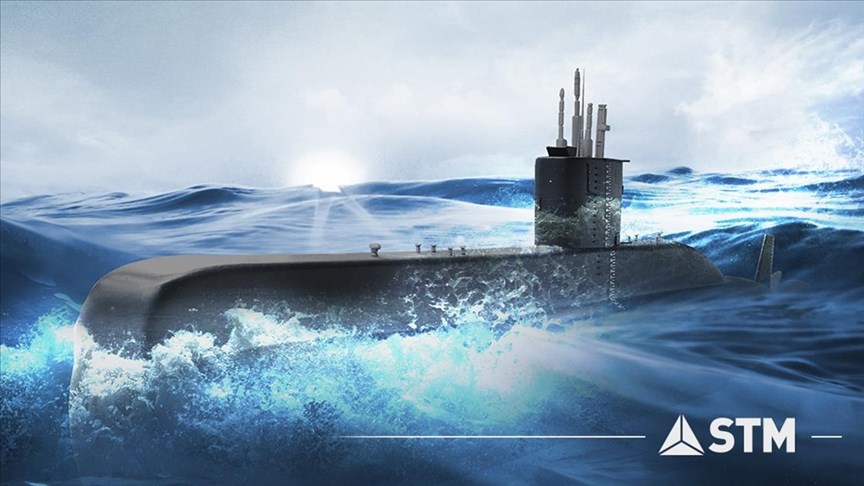 Milli denizaltı STM500'ün 2023'te test üretimi yapılacak