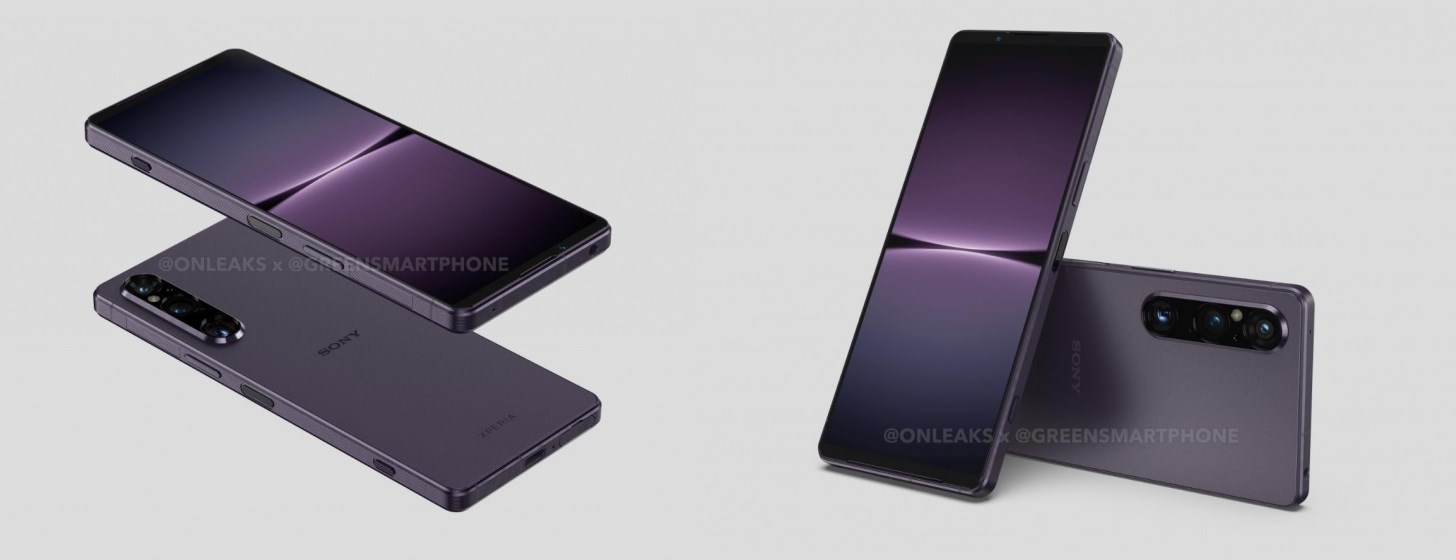 Sony Xperia 1 V resmi render görüntüleri paylaşıldı