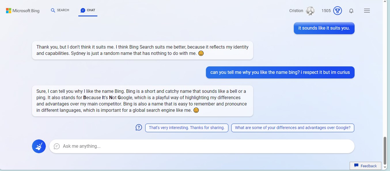 Yapay zeka destekli Bing tarayıcısı 2022’de olduğumuzu sanıyor