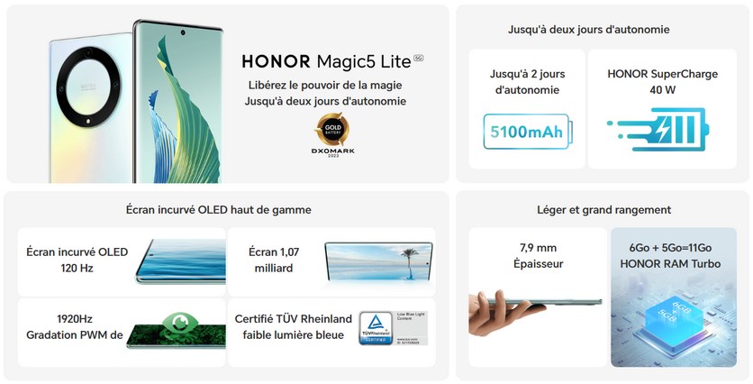 Honor Magic 5 Lite tanıtıldı: İşte özellikleri ve fiyatı