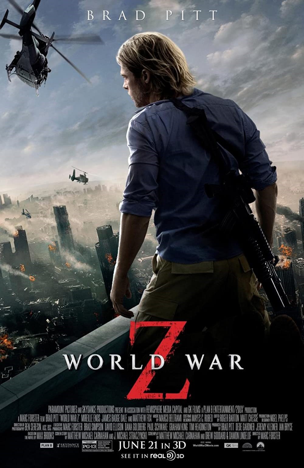 Brad Pitt zombi filmi: World War Z