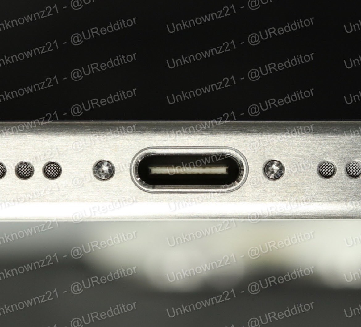 iPhone 15 Pro’nun yeni şarj soketi göründü