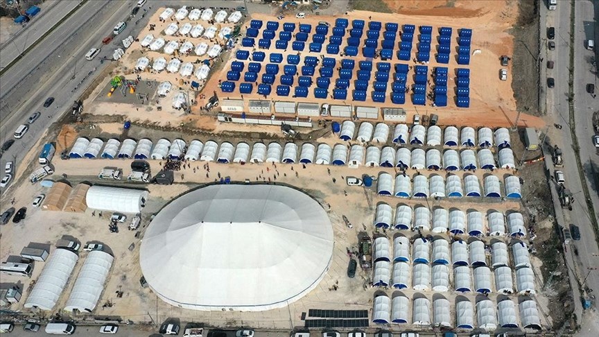 ASPİLSAN Enerji, güneş panelleriyle çadırlara enerji sağlıyor