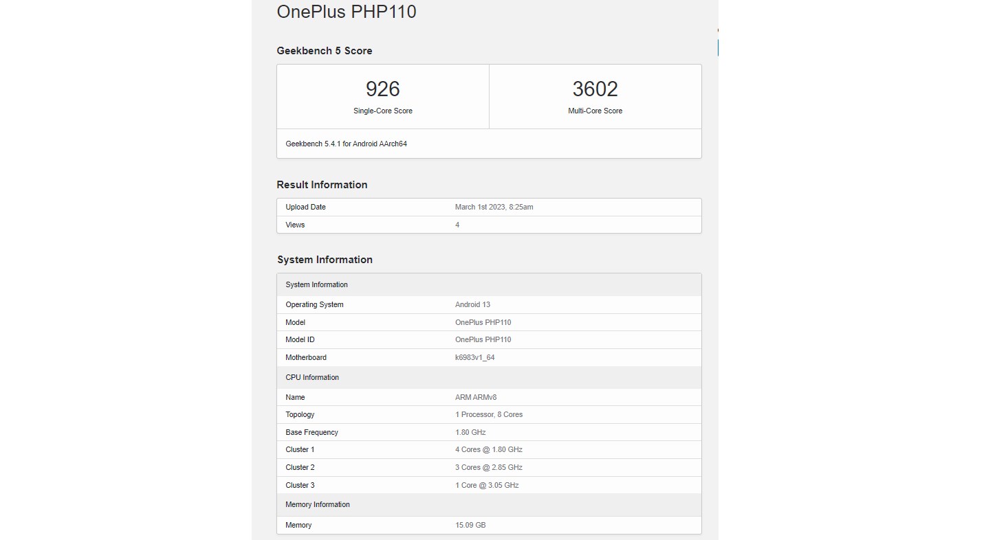 Bütçe amiral gemisi OnePlus Ace 2V özellikleri belli oldu!