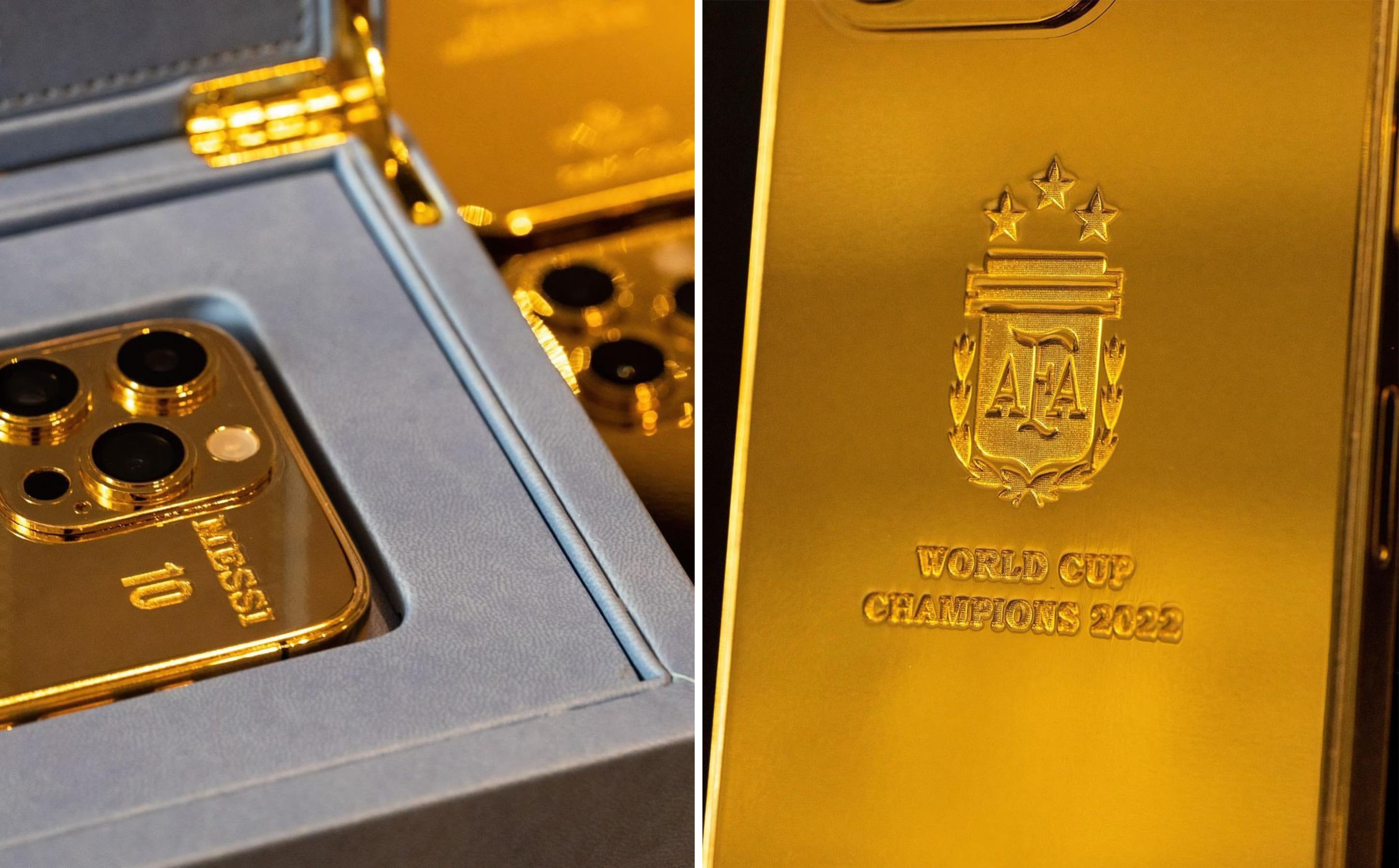 Lionel Messi, Arjantin milli takımına 35 adet altın iPhone aldı