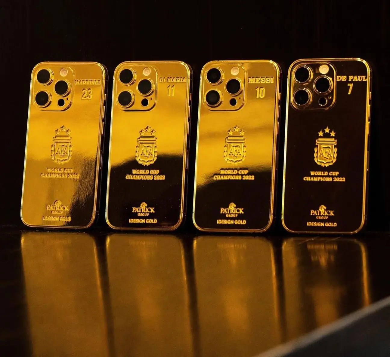 Lionel Messi, Arjantin milli takımına 35 adet altın iPhone aldı