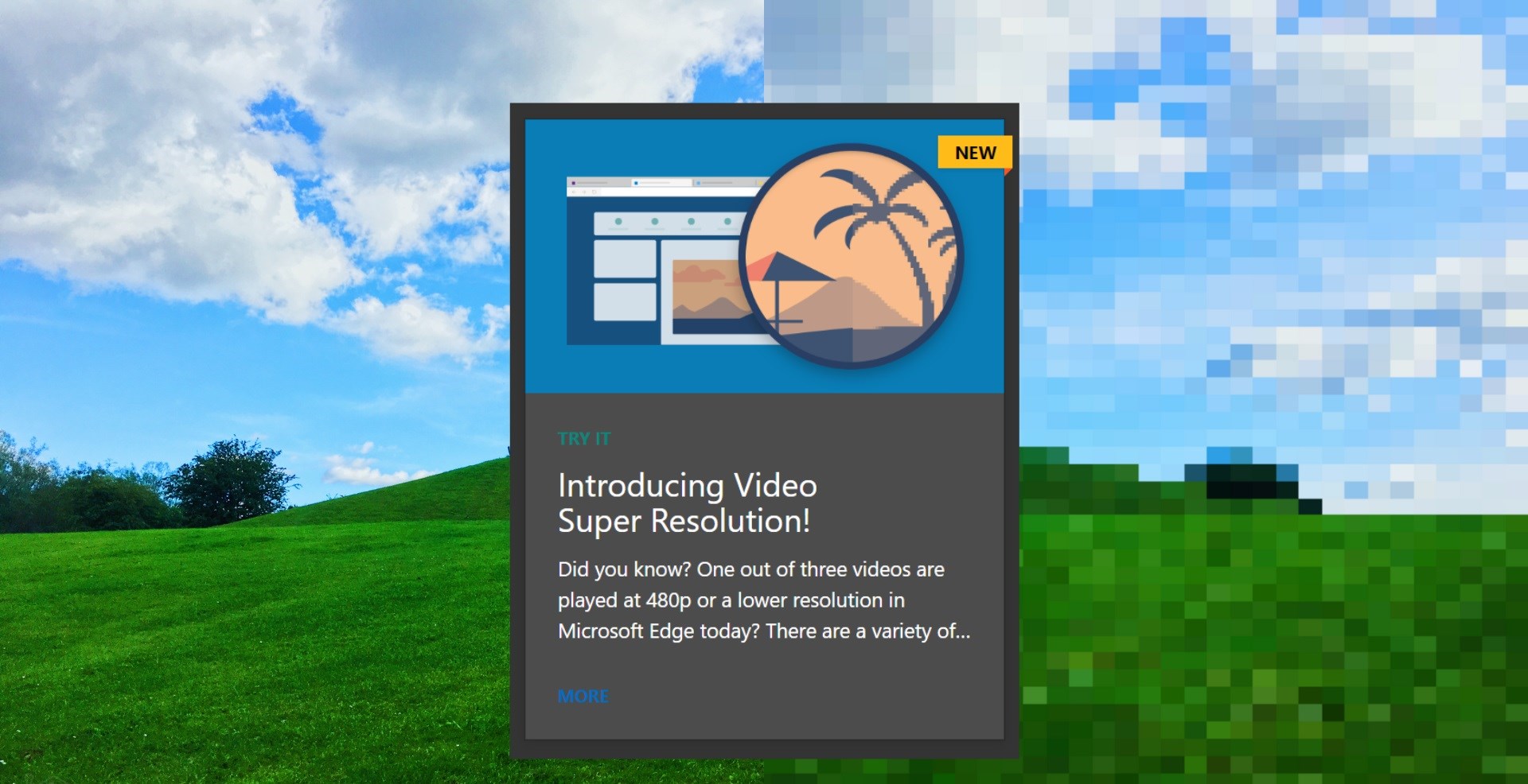 Microsoft Edge, Video Super Resolution desteği kazanıyor!