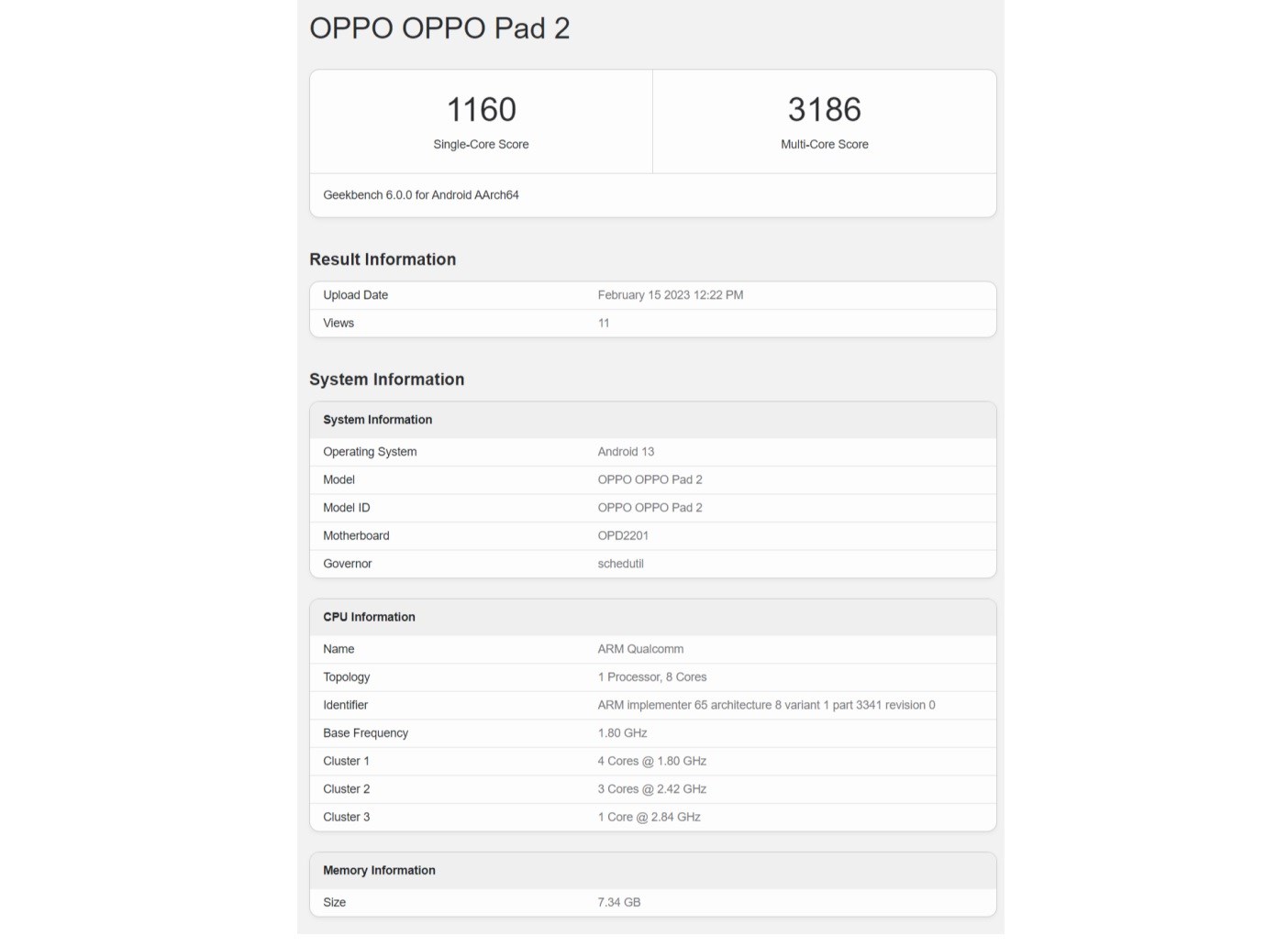OPPO Pad 2 ufukta göründü: İşte özellikleri