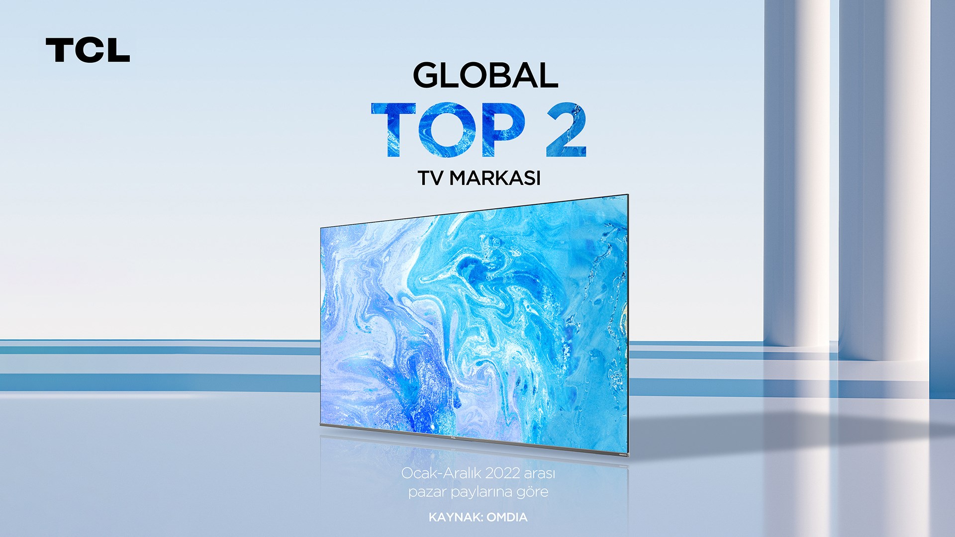 TCL global TV pazarında ise ikinci marka oldu