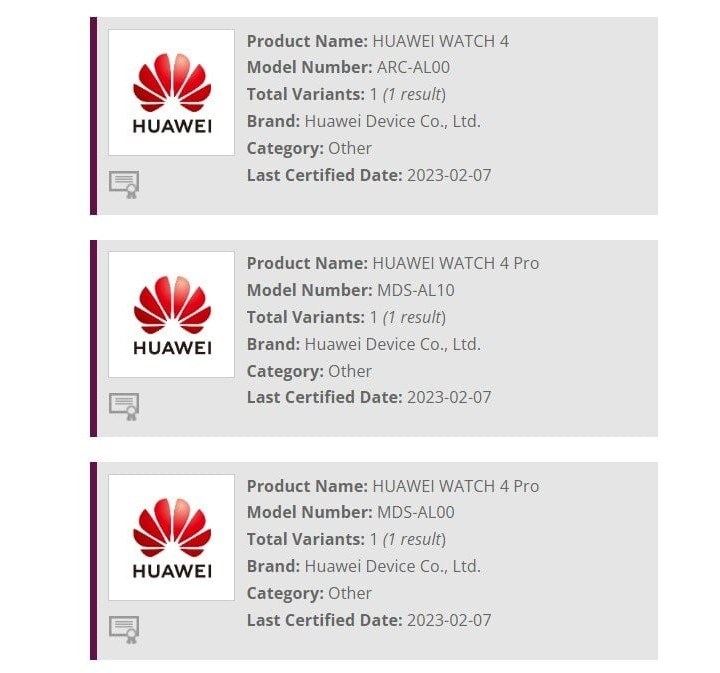 Huawei Watch 4 ve Watch 4 Pro'dan yeni detaylar geldi