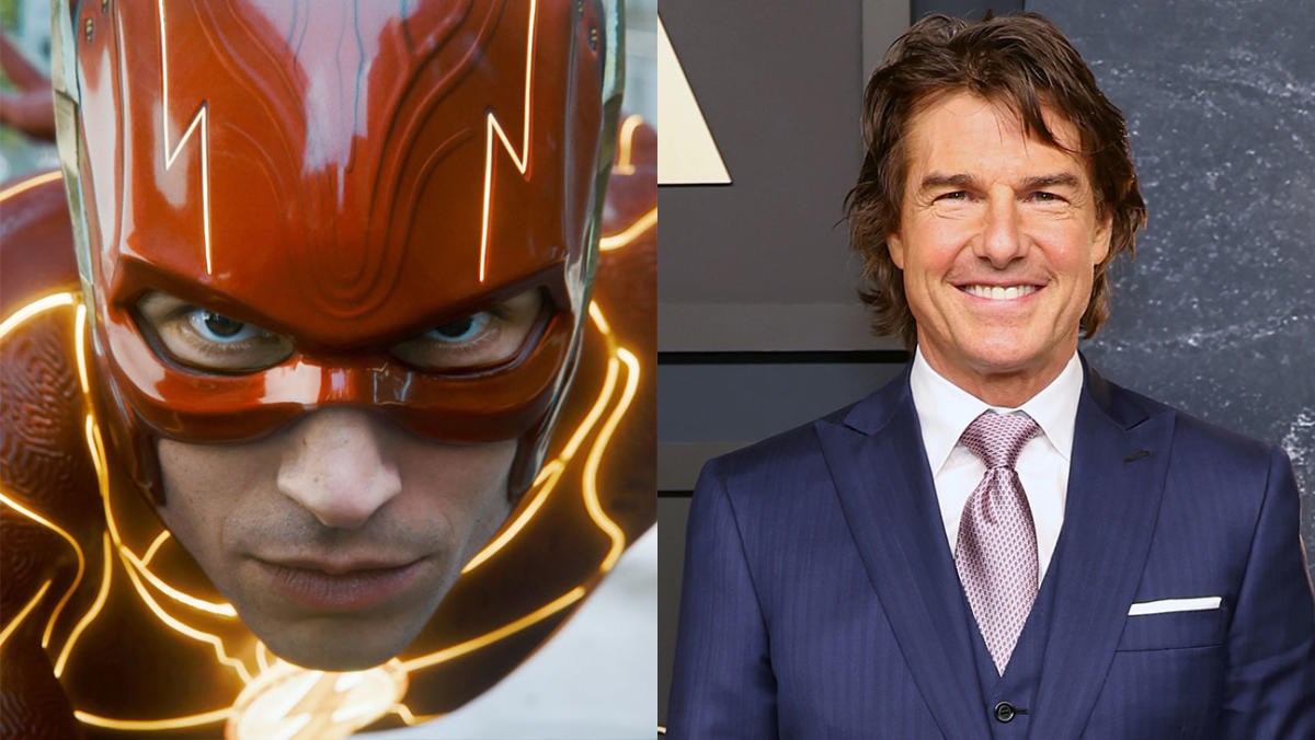 Tom Cruise özel olarak izlediği The Flash çok sevdi!