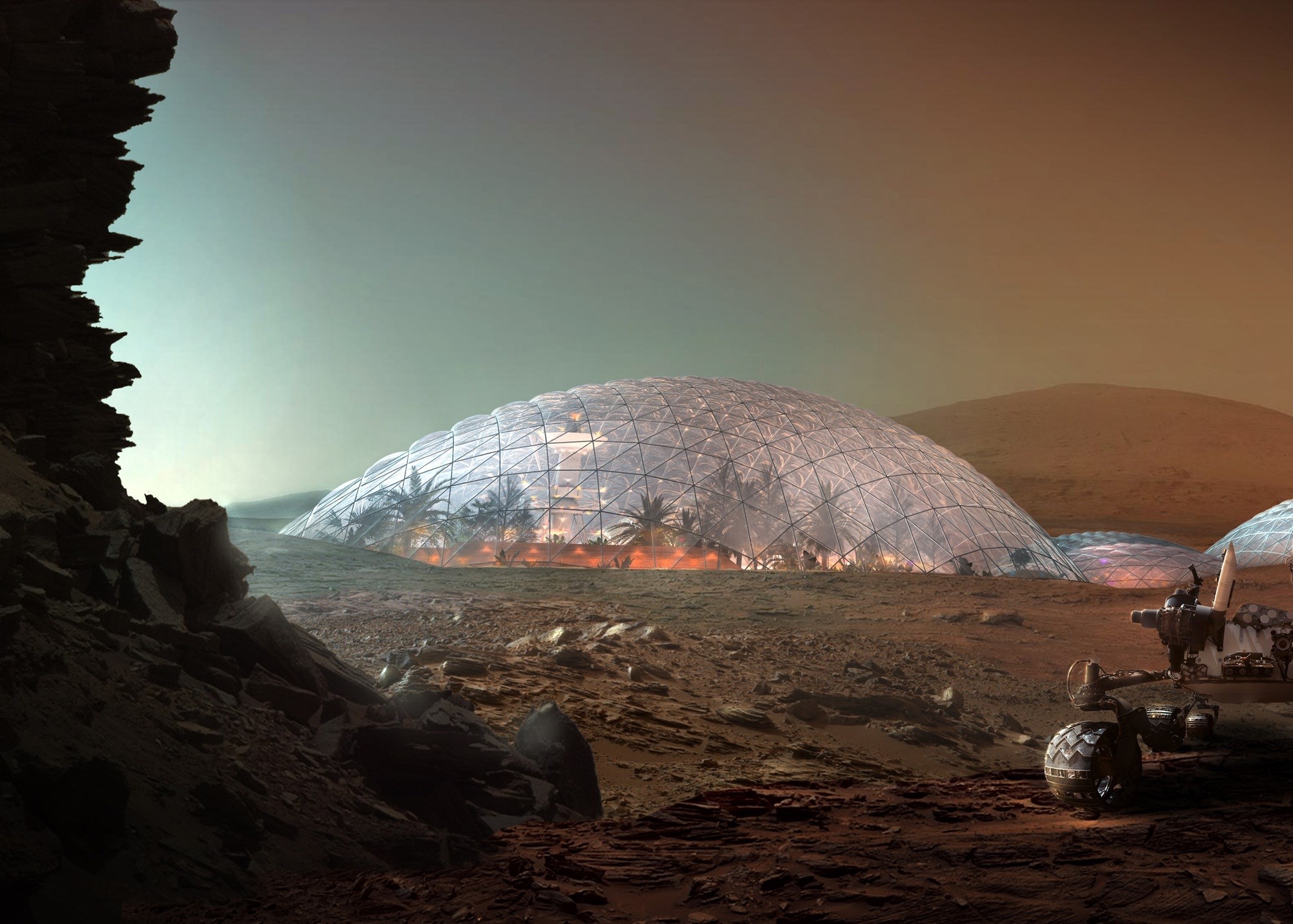 Mars’ta yaşam alanı inşa etmek için kozmik beton geliştirildi