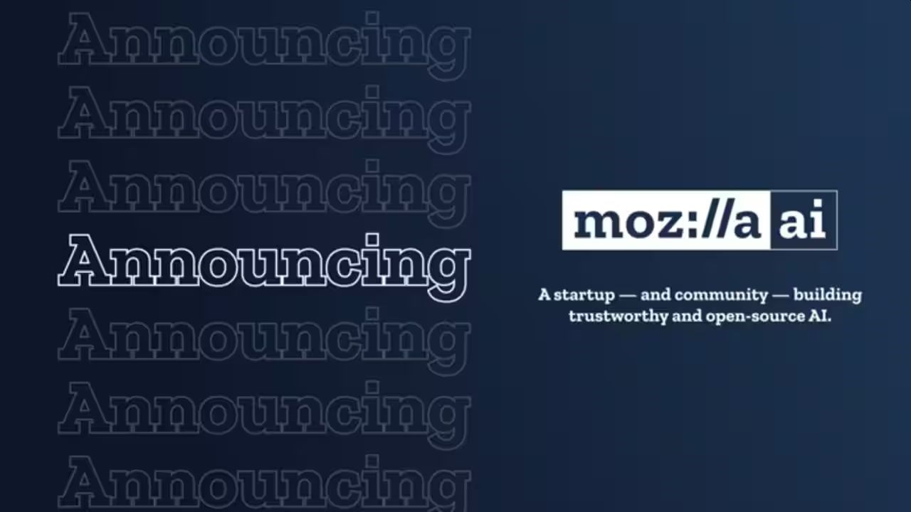 Mozilla da yapay zeka işine girdi: Açık kaynaklı olacak