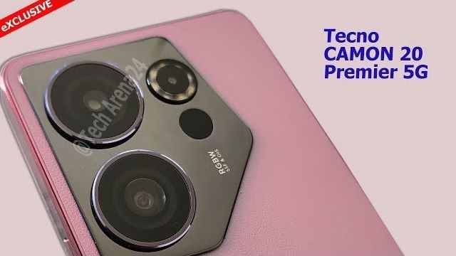 Tecno Camon 20 Premier 5G'nin görselleri sızdırıldı