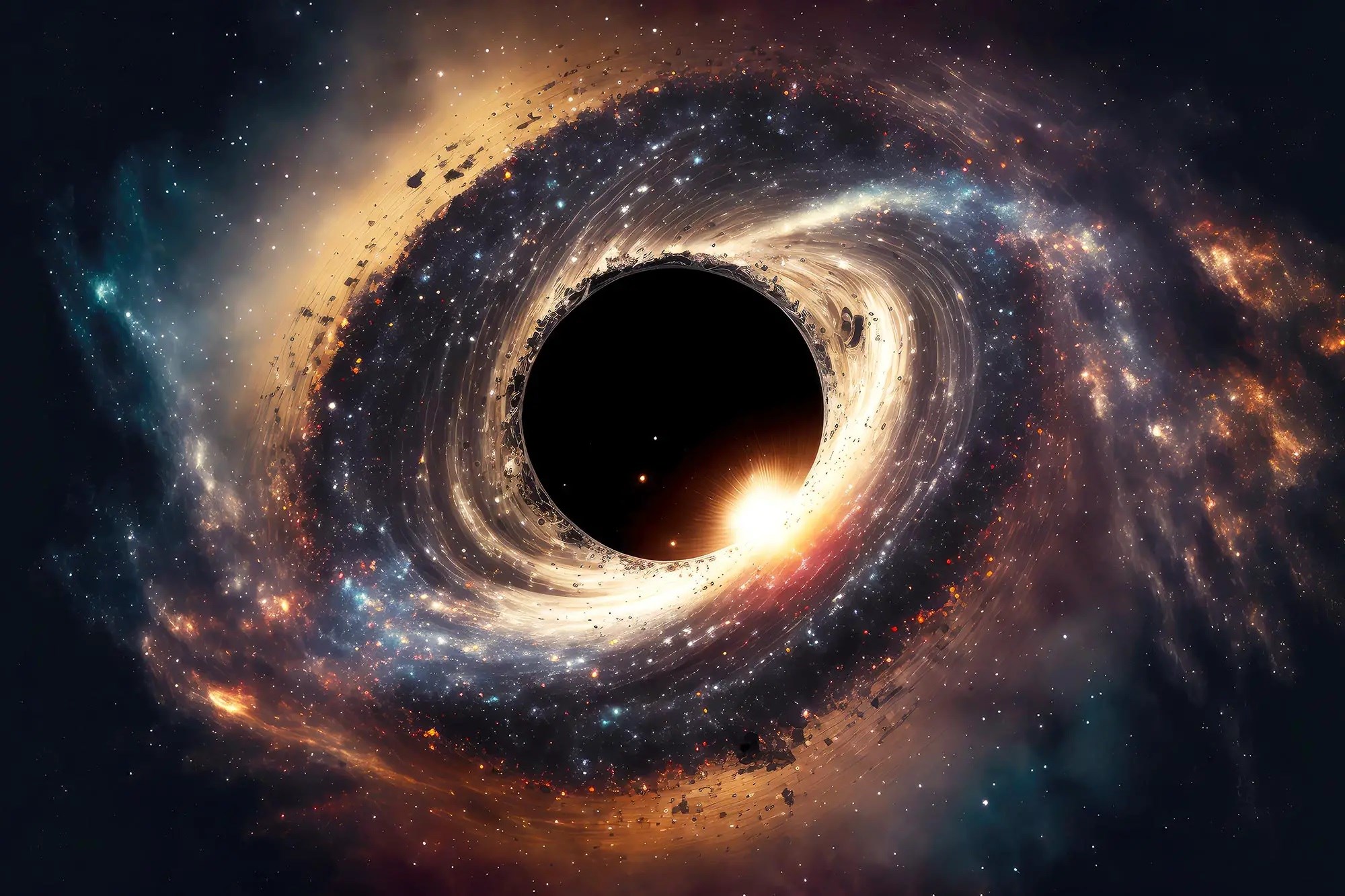 Bilim insanları Dünya'ya dönük süper kütleli kara delik keşfetti