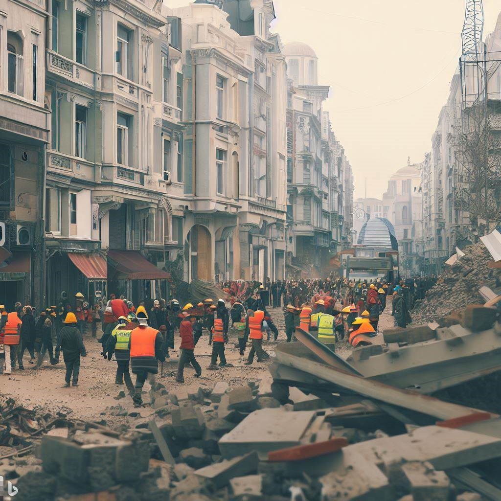 Yapay zeka İstanbul depremini çok gerçekçi şekilde çizdi