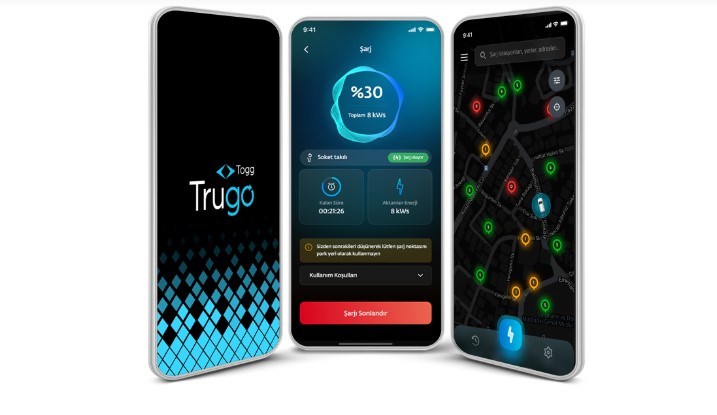 Togg'un Trugo şarj istasyon ağı için fiyat tarifesi belli oldu