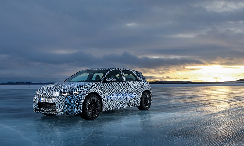 Performanslı Hyundai Ioniq 5 N, zorlu kış testlerini geçti