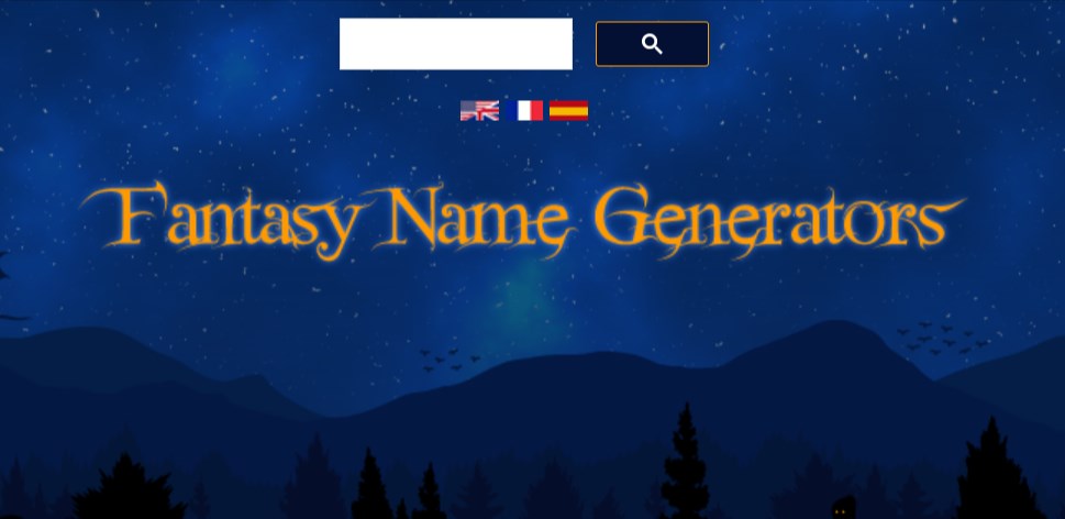  Fantasy Name Generators nickname oluşturucu site