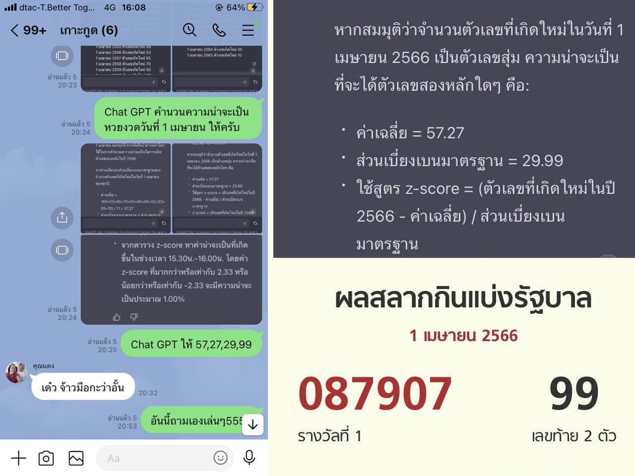 Taylandlı bir adam ChatGPT'nin verdiği sayılarla loto kazandı