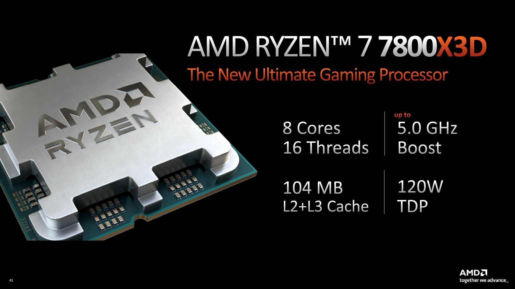AMD Ryzen 7 7800X3D, 5.4 GHz'e hız aşırtıldı!