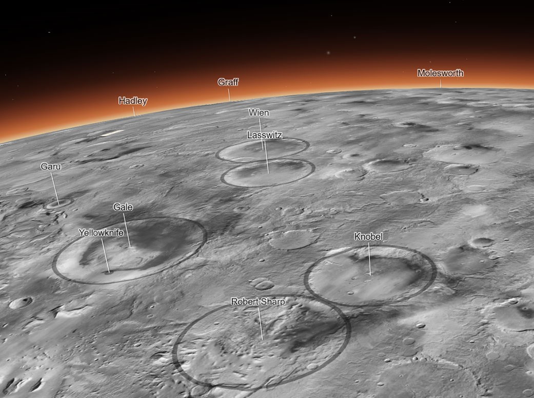 NASA, Mars’ın Google Earth halini yayınladı