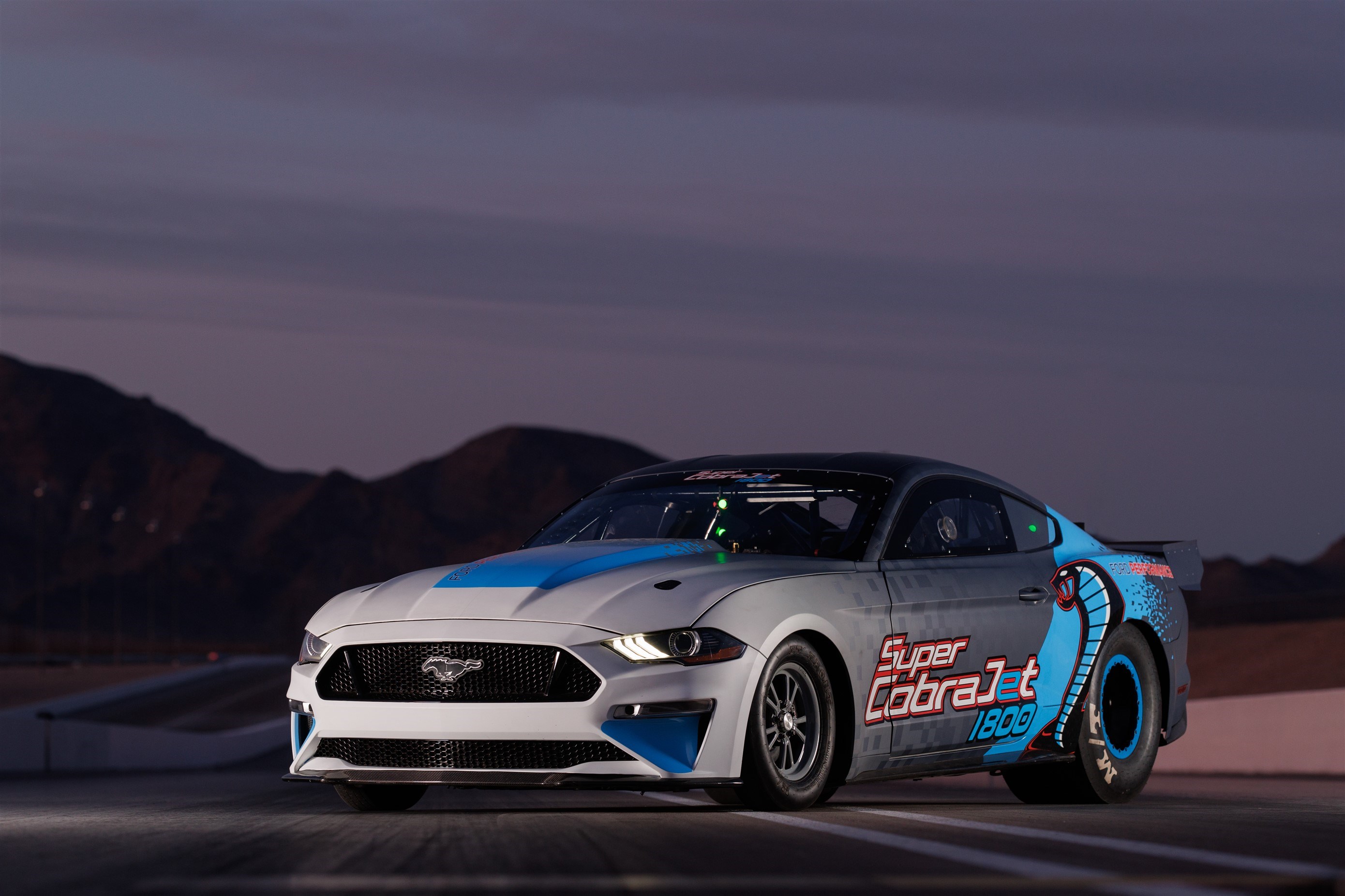 "Ford introduces allelectric Mustang Super Cobra Jet 1800 with aim to