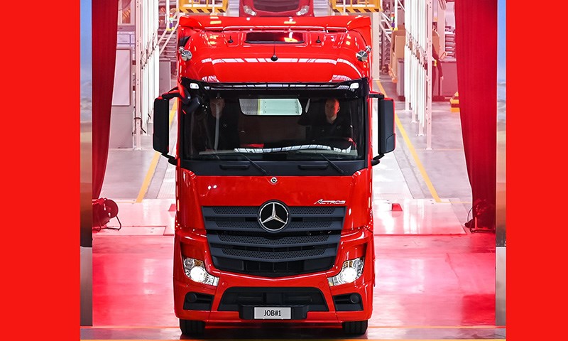 Daimler Truck’ın Çin’de ürettiği Actros’ta Türk ekiplerin imzası