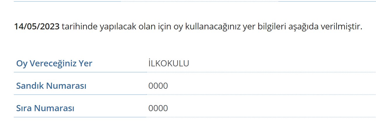 E-Devlet'te seçim sandık sorgulama nasıl yapılır?