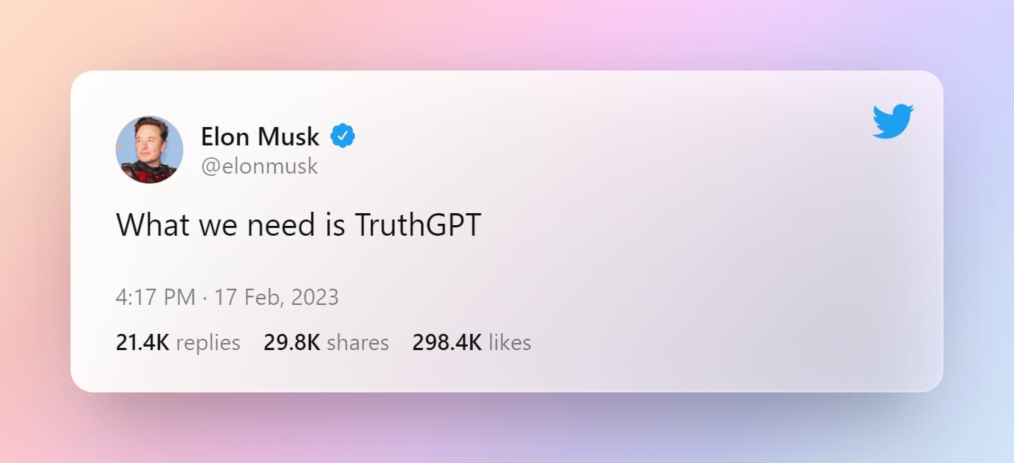 Elon Musk, ChatGPT rakibini açıkladı: TruthGPT geliyor