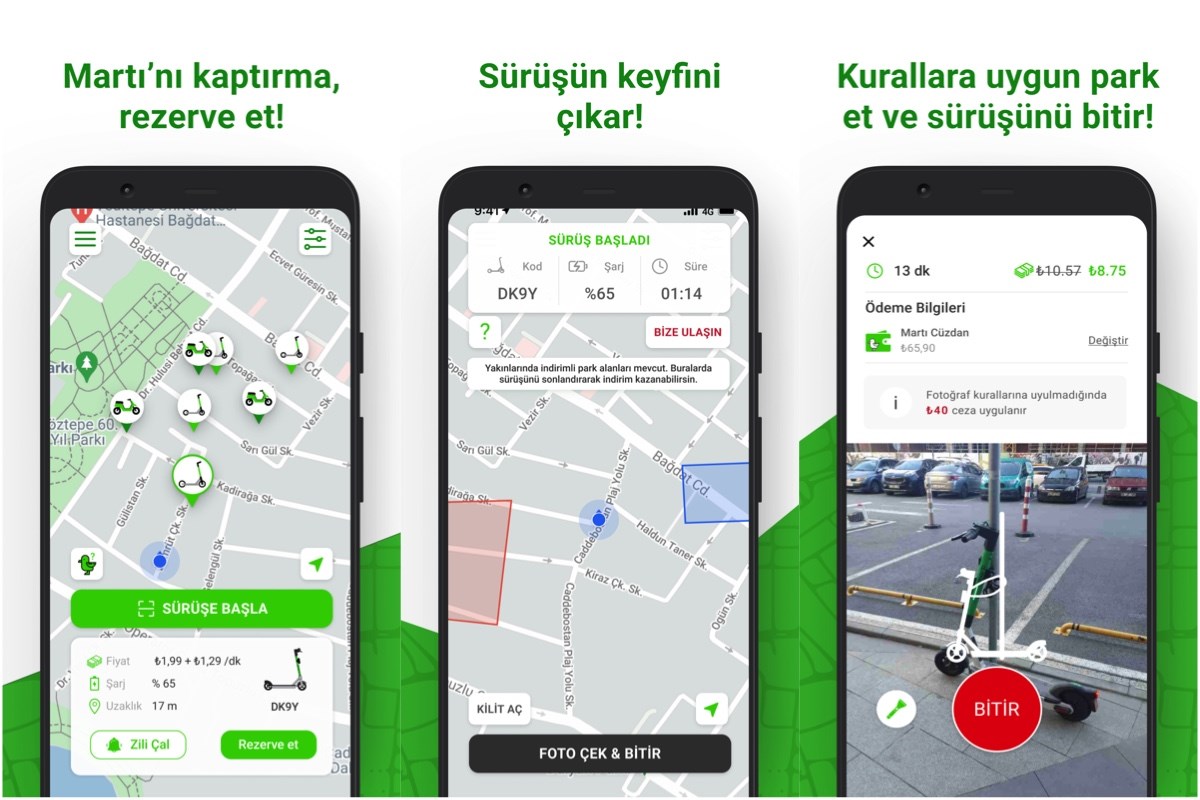 martı kiralama nasıl yapılır